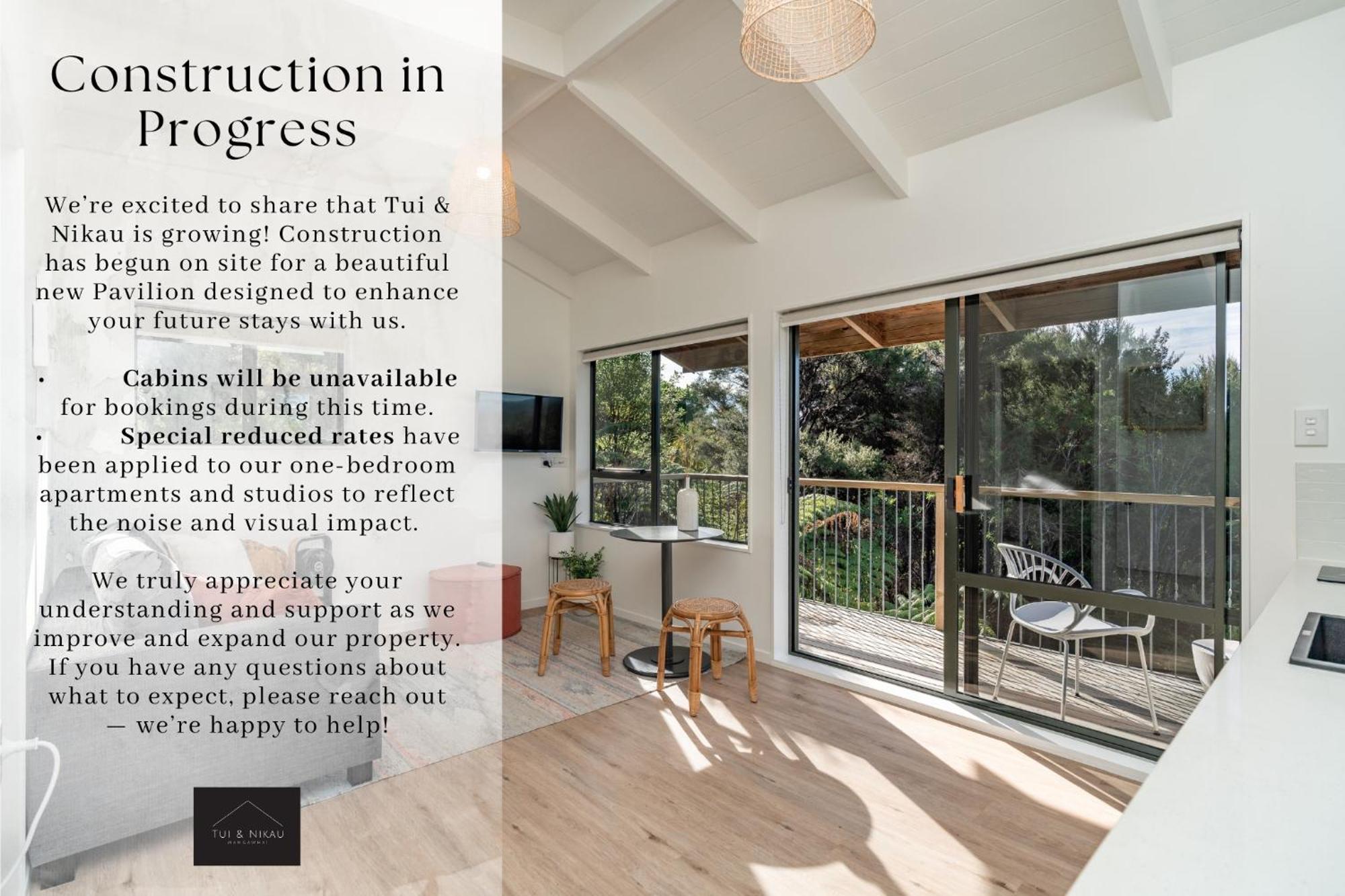 מנגאוואי Tui & Nikau Cabins חדר תמונה
